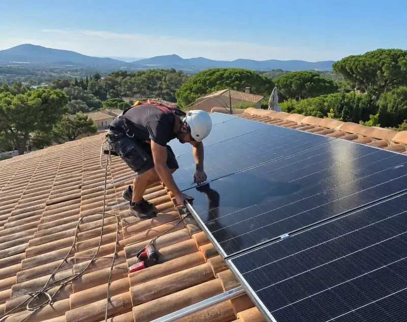 Installateur panneaux solaires Morestel — pose photovoltaïque sur toiture