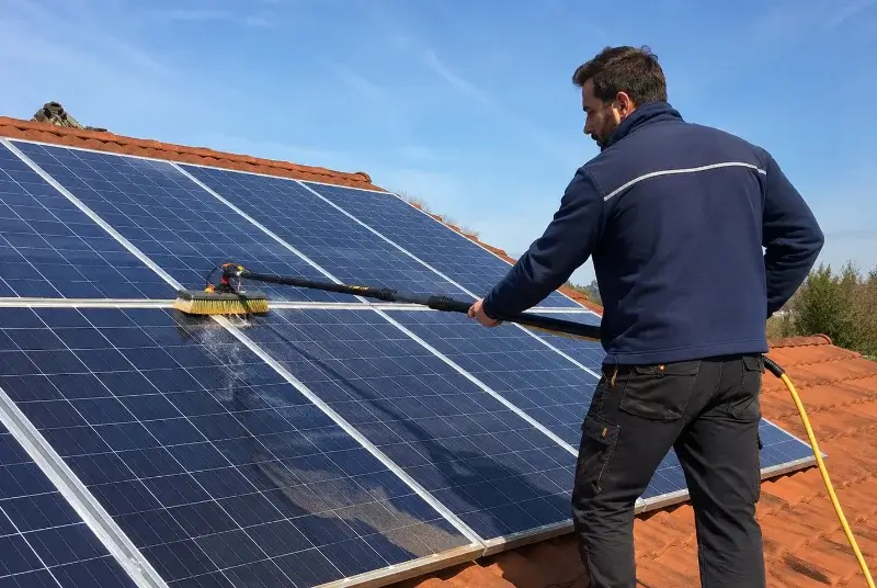 Nettoyage et entretien de panneaux solaires à Morestel